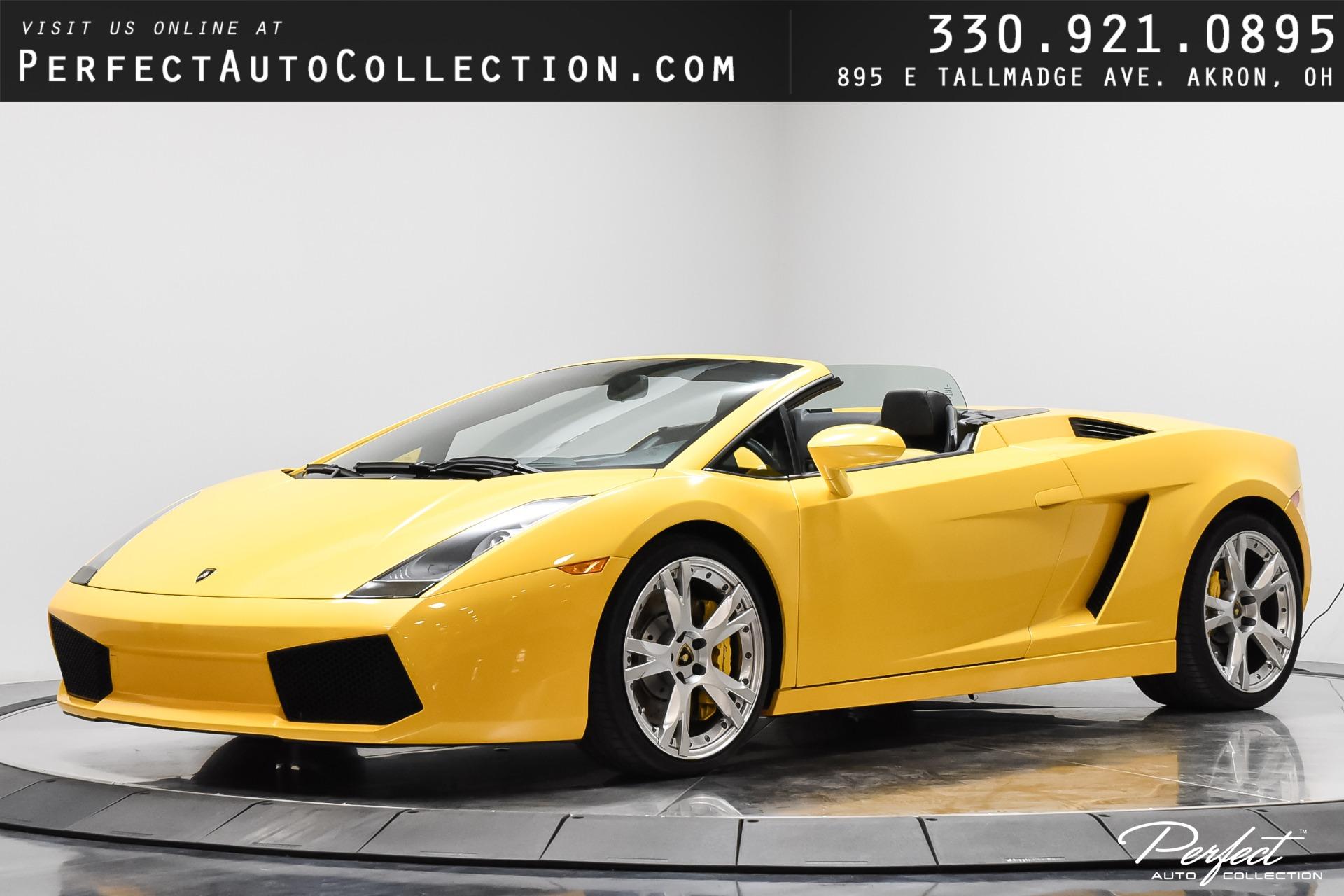 Used 2007 Lamborghini Gallardo Spyder For Sale (Sold) | Perfect