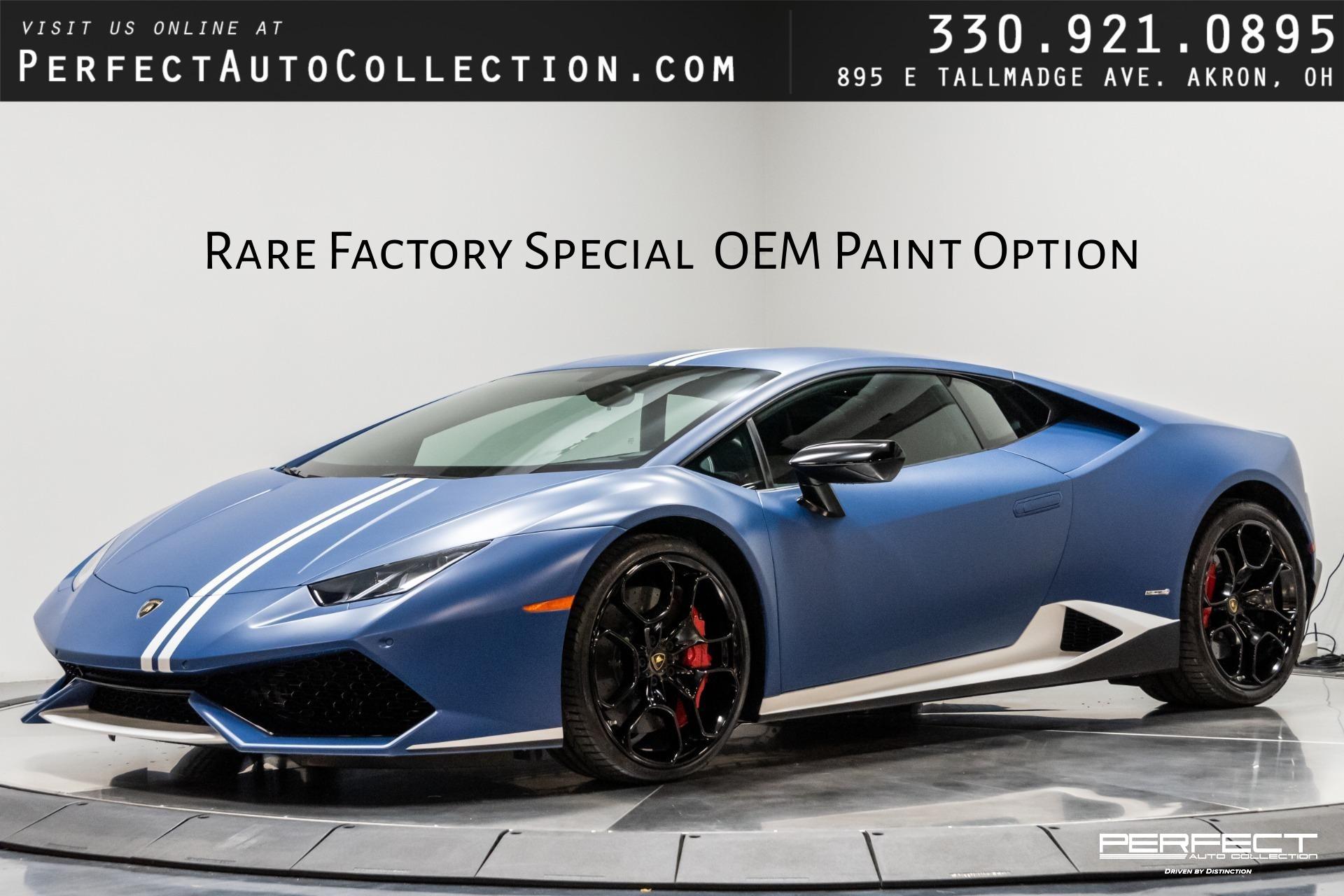 Used 2017 Lamborghini Huracan Lp 610 4 Avio 1 Of 250 For Sale 289995 Perfect Auto 9296