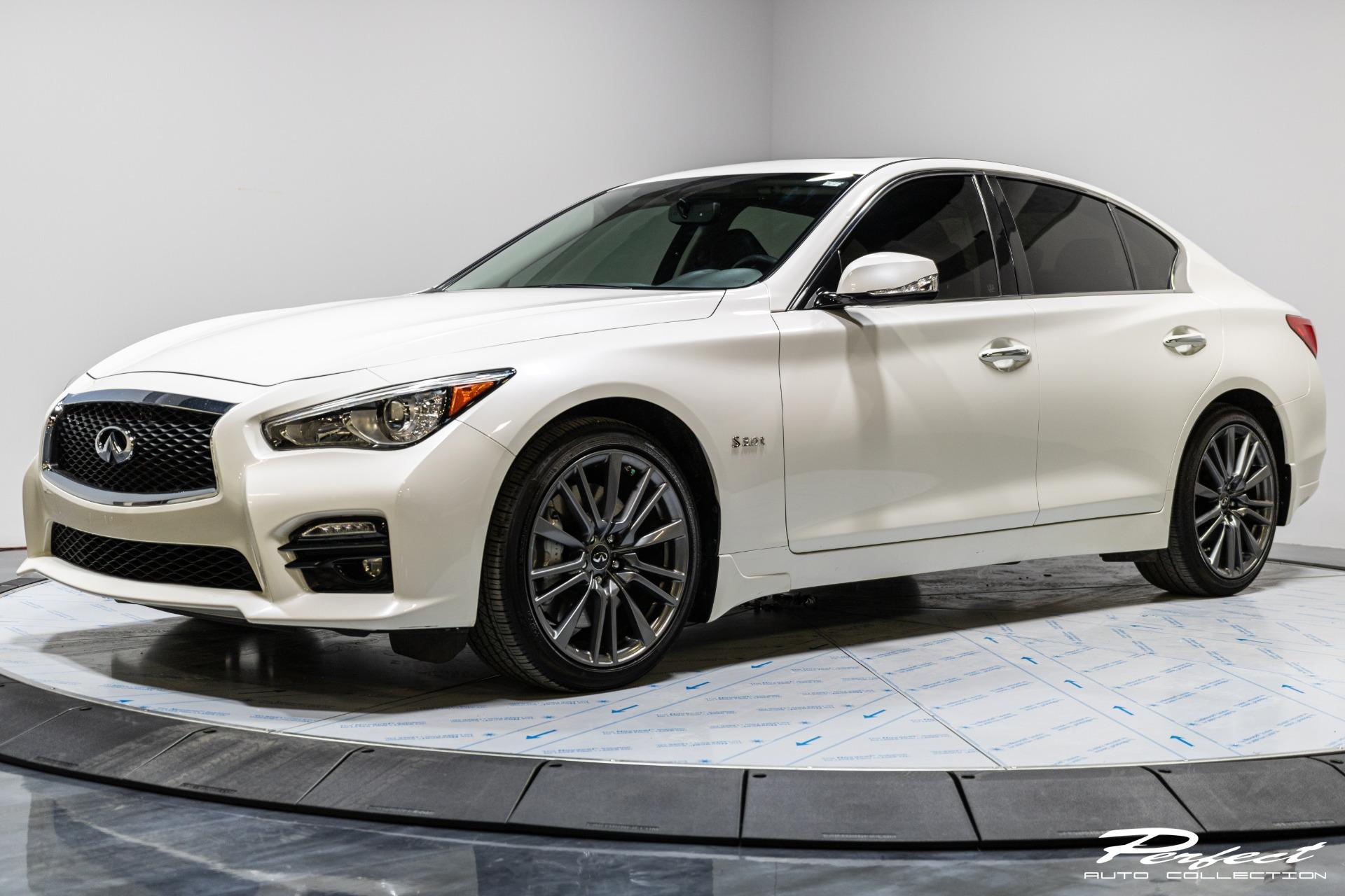 Used 2016 INFINITI Q50 Red Sport 400 For Sale (Sold) Perfect Auto