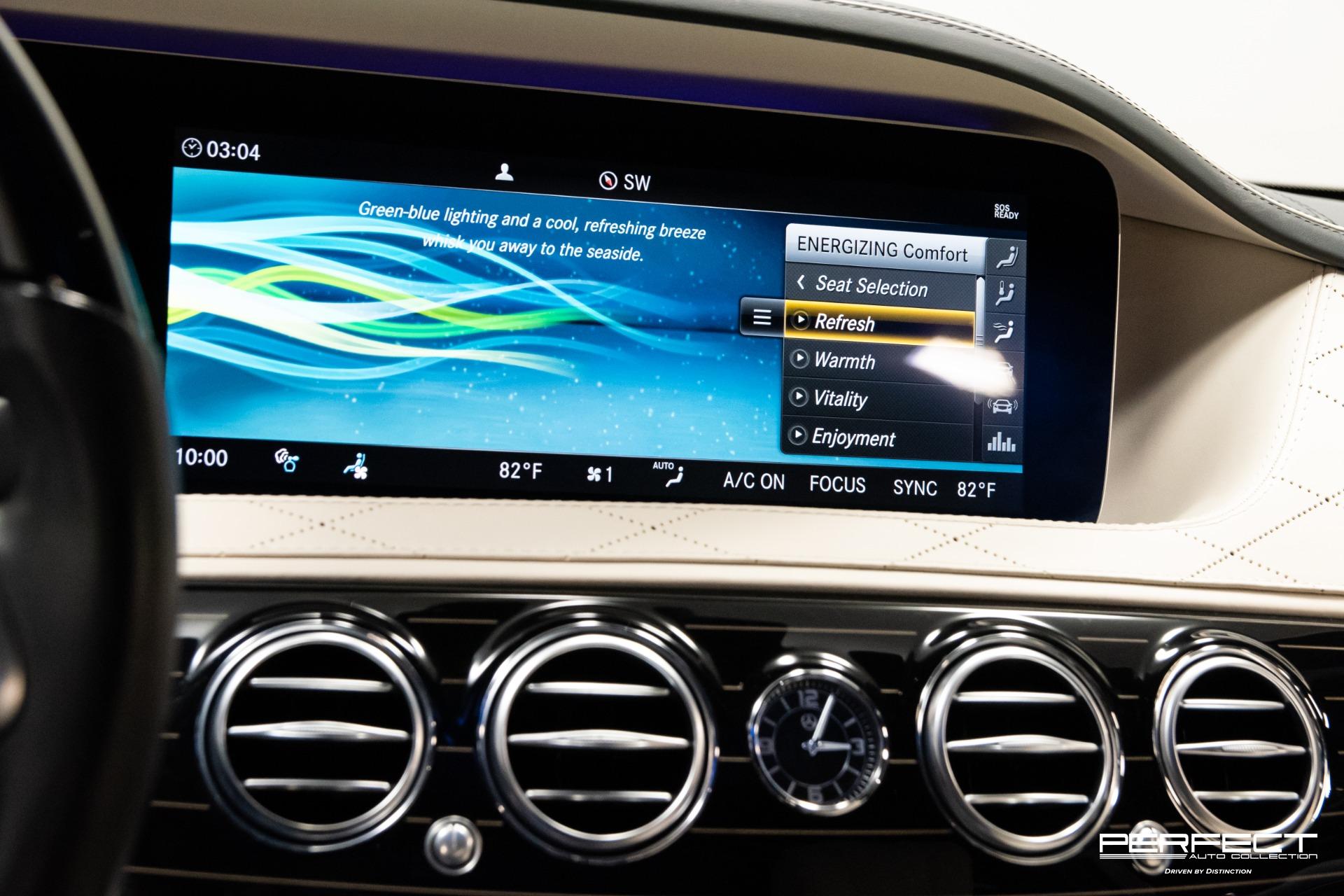 What is Mercedes-Benz Energizing Comfort Control technology