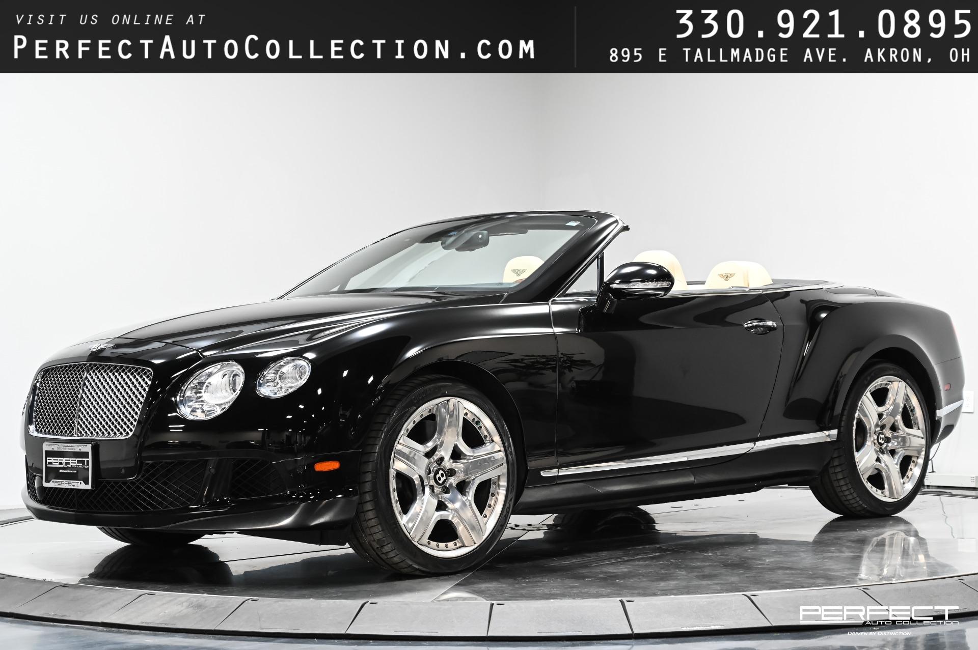 Used 2012 Bentley Continental GTC Base For Sale (Sold) | Perfect