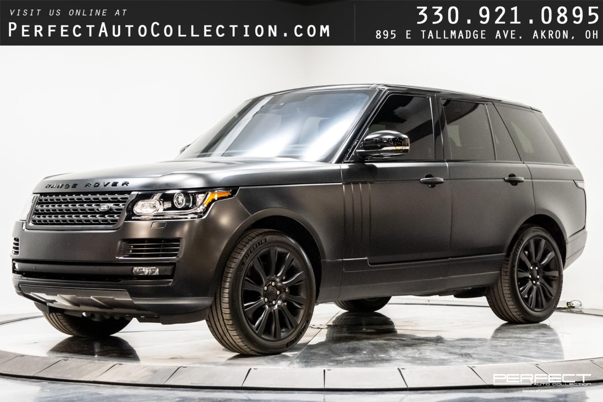 Used 2016 Land Rover Range Rover Supercharged For Sale (Sold) | Perfect ...