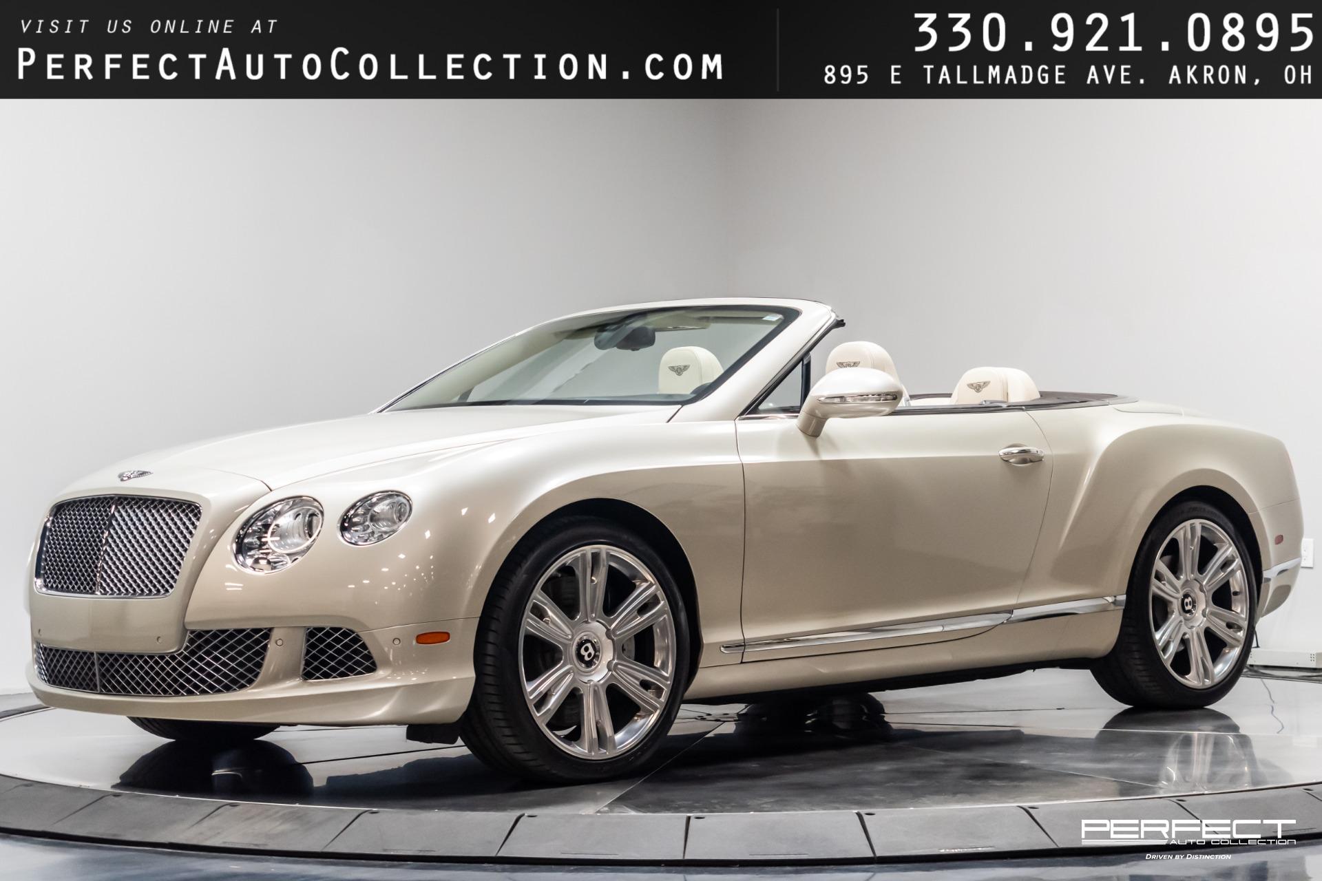 Used 2013 Bentley Continental GTC Base For Sale (Sold) | Perfect