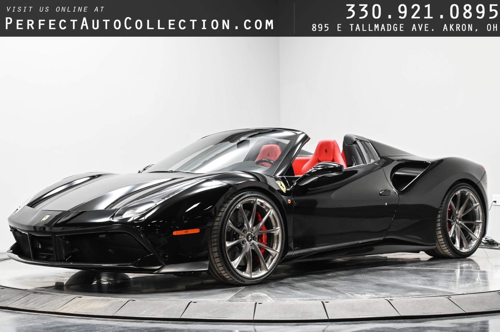 Used 2017 Ferrari 488 Spider For Sale (Sold) | Perfect Auto Collection ...