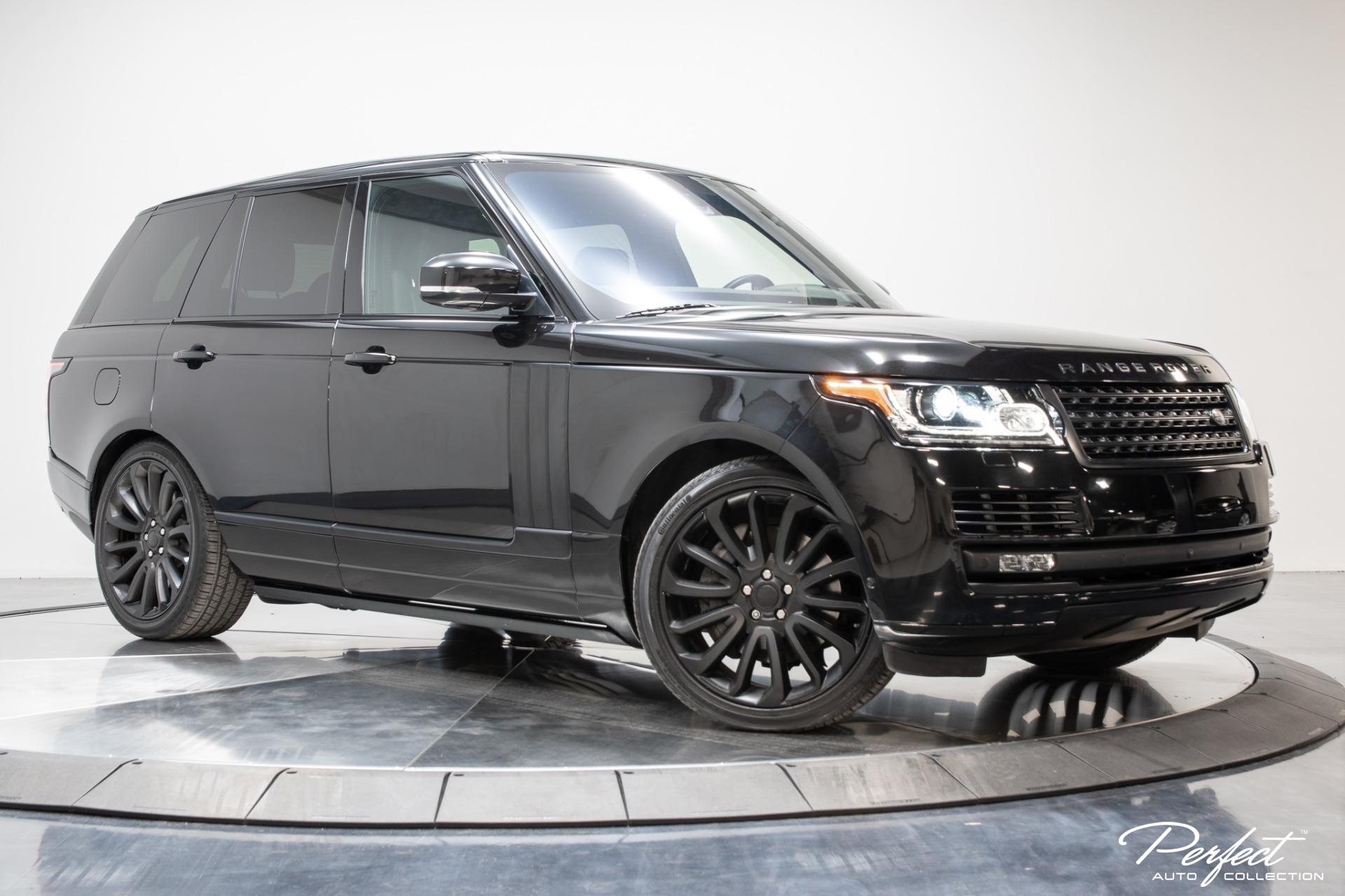 Used 2016 Land Rover Range Rover Supercharged For Sale ($55,895 ...