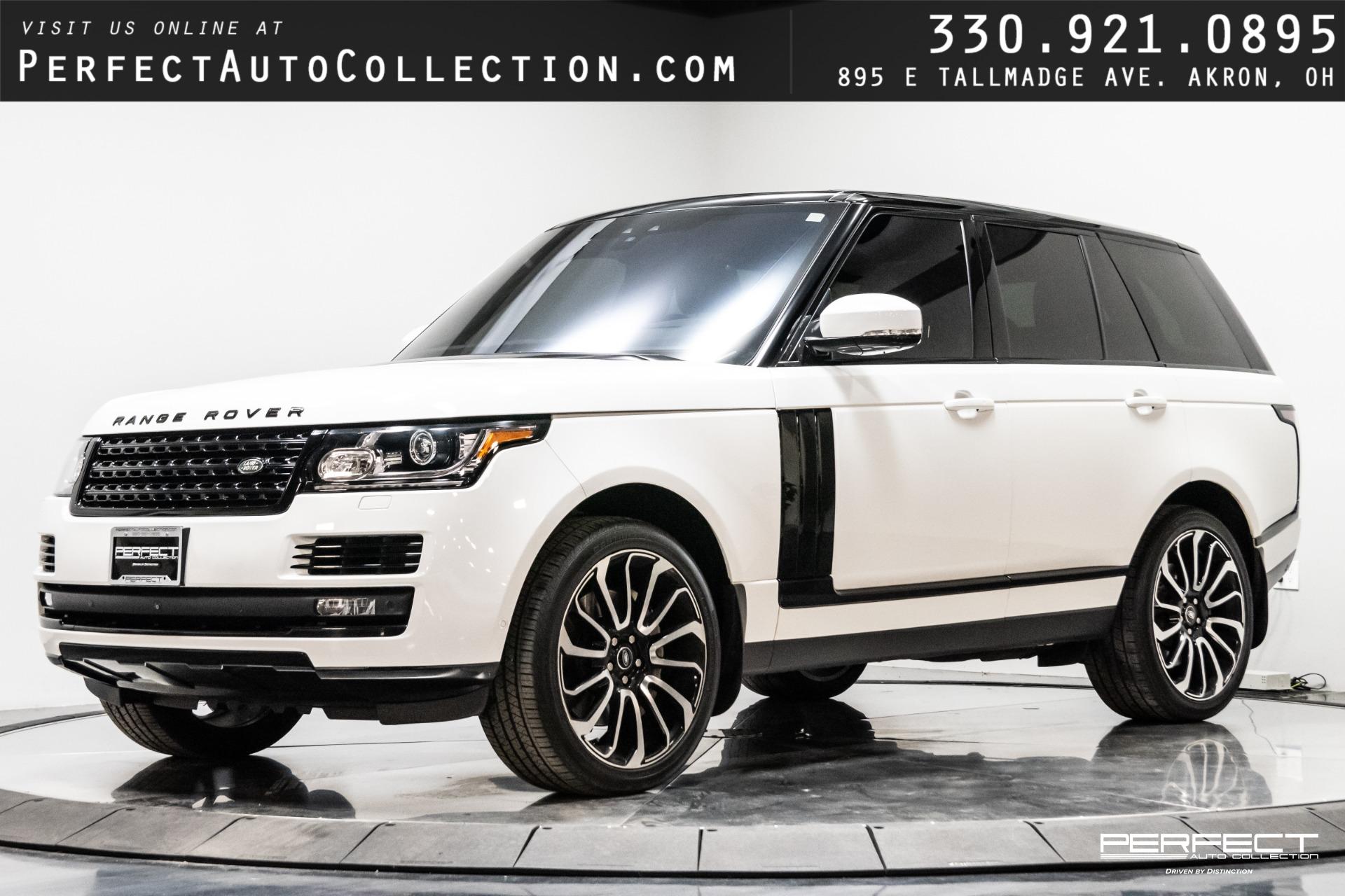 Used 2017 Land Rover Range Rover Supercharged For Sale (Sold) | Perfect ...