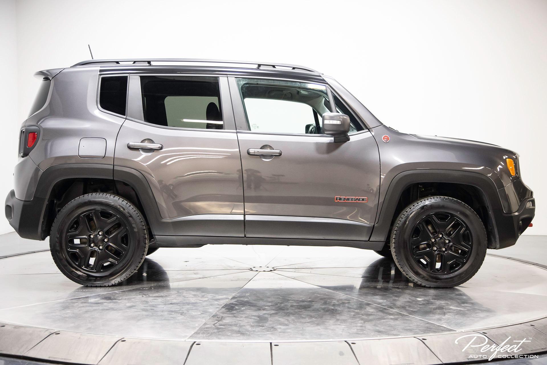 Used 2018 Jeep Renegade Trailhawk For Sale ($17,795) | Perfect Auto ...